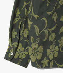 Classic Shirt - Hibiscus Jacquard