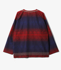 Embroidered Tunic - Ombre Jacquard