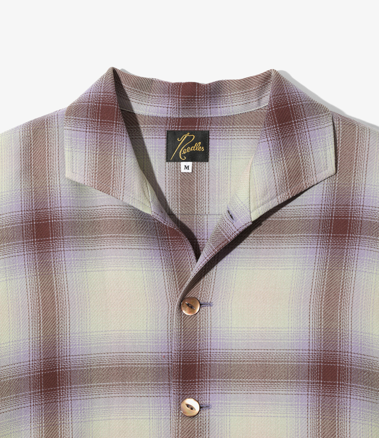 Windsor Collar Uncon Shirt - W/R Ombre Plaid