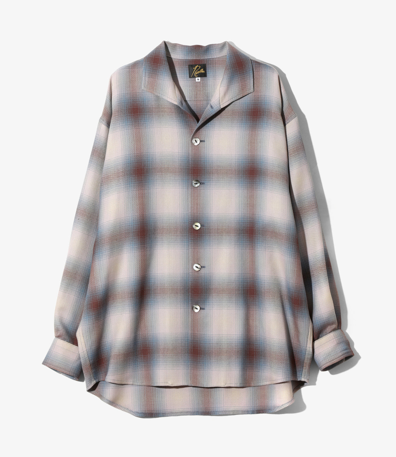 Windsor Collar Uncon Shirt - W/R Ombre Plaid