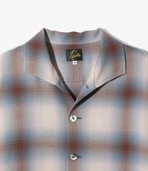 Windsor Collar Uncon Shirt - W/R Ombre Plaid