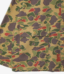 Military Shirt Jacket - Camo Twill