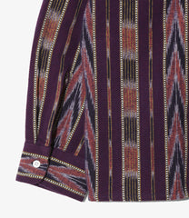 One-Up Shirt - Ikat Stripe