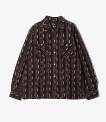 One-Up Shirt - Ikat Stripe