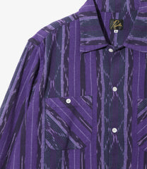 One-Up Shirt - Ikat Stripe