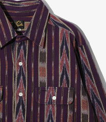Work Shirt - Ikat Stripe