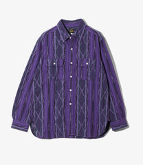 Work Shirt - Ikat Stripe