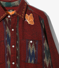 Work Shirt - Ikat Basket Weave