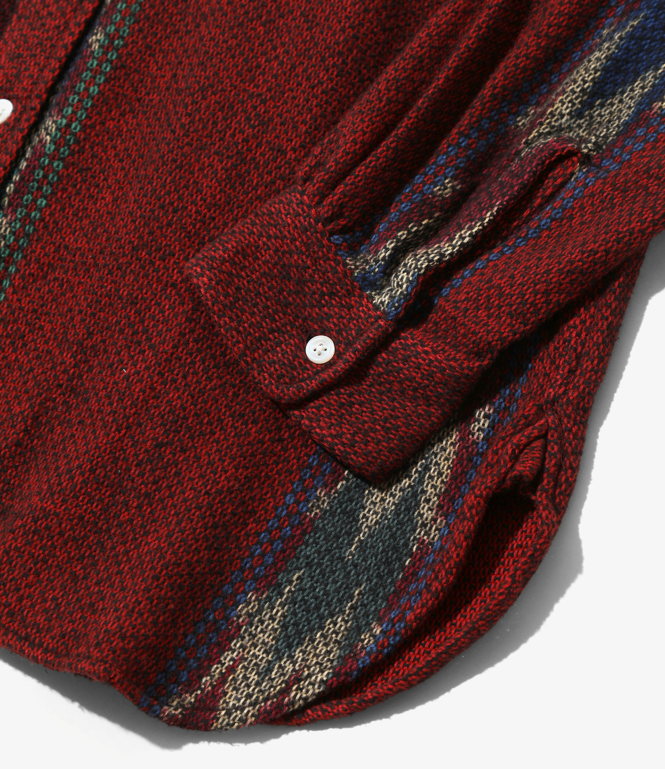 Work Shirt - Ikat Basket Weave