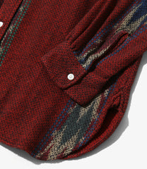 Work Shirt - Ikat Basket Weave