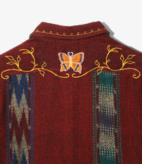 Work Shirt - Ikat Basket Weave