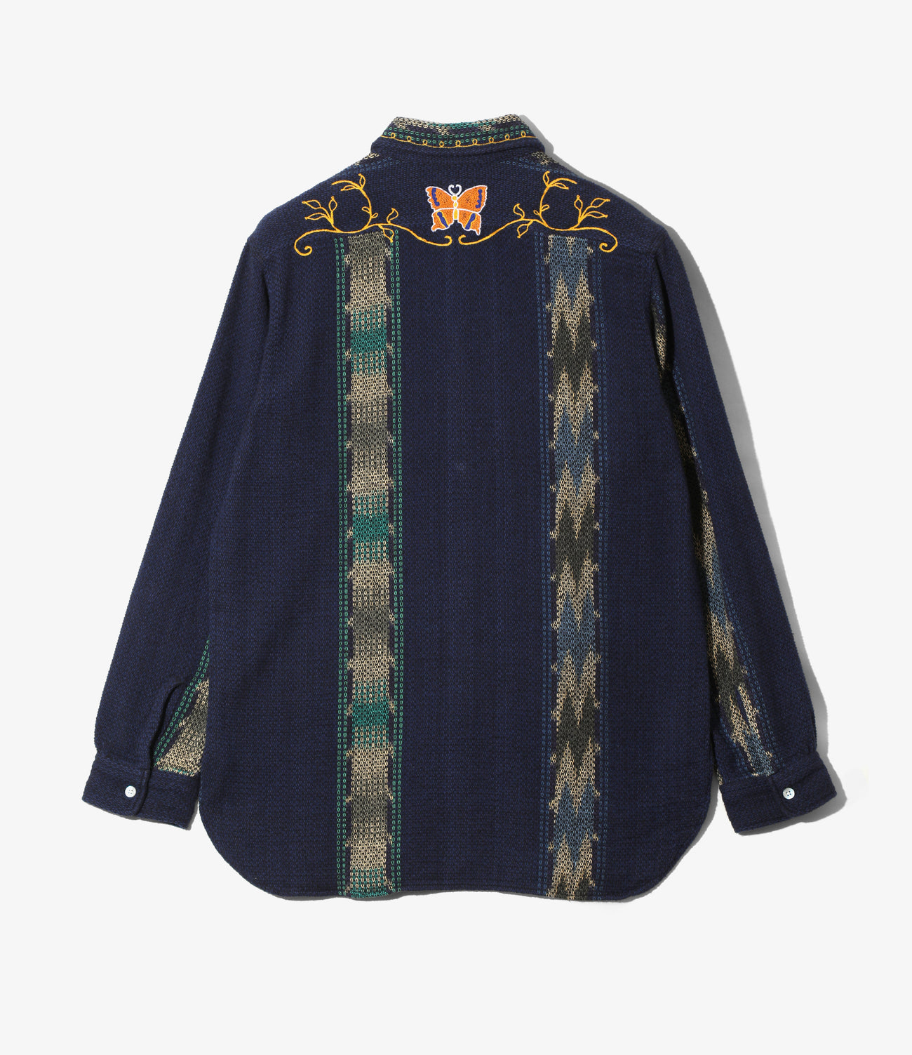 Work Shirt - Ikat Basket Weave