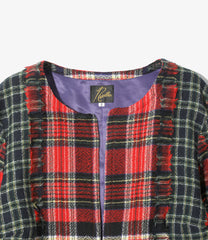 C.C. Jacket - Wool Tartan Plaid