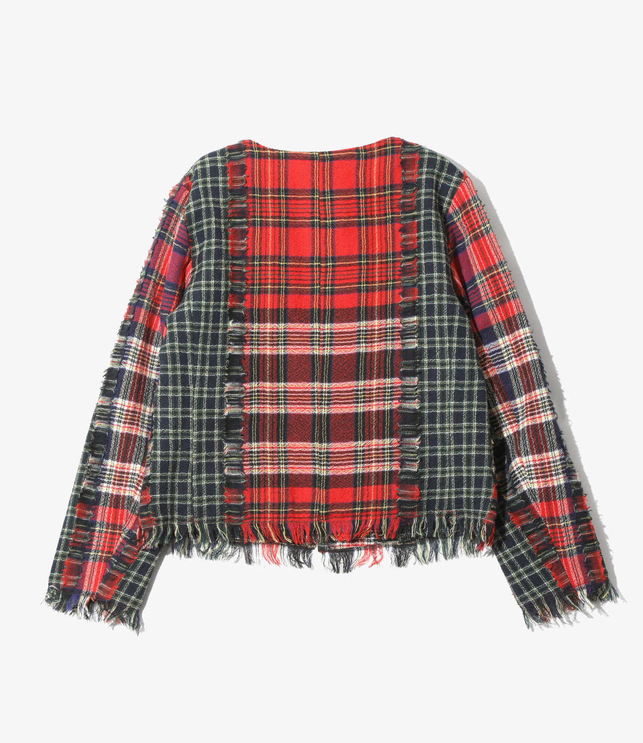 C.C. Jacket - Wool Tartan Plaid