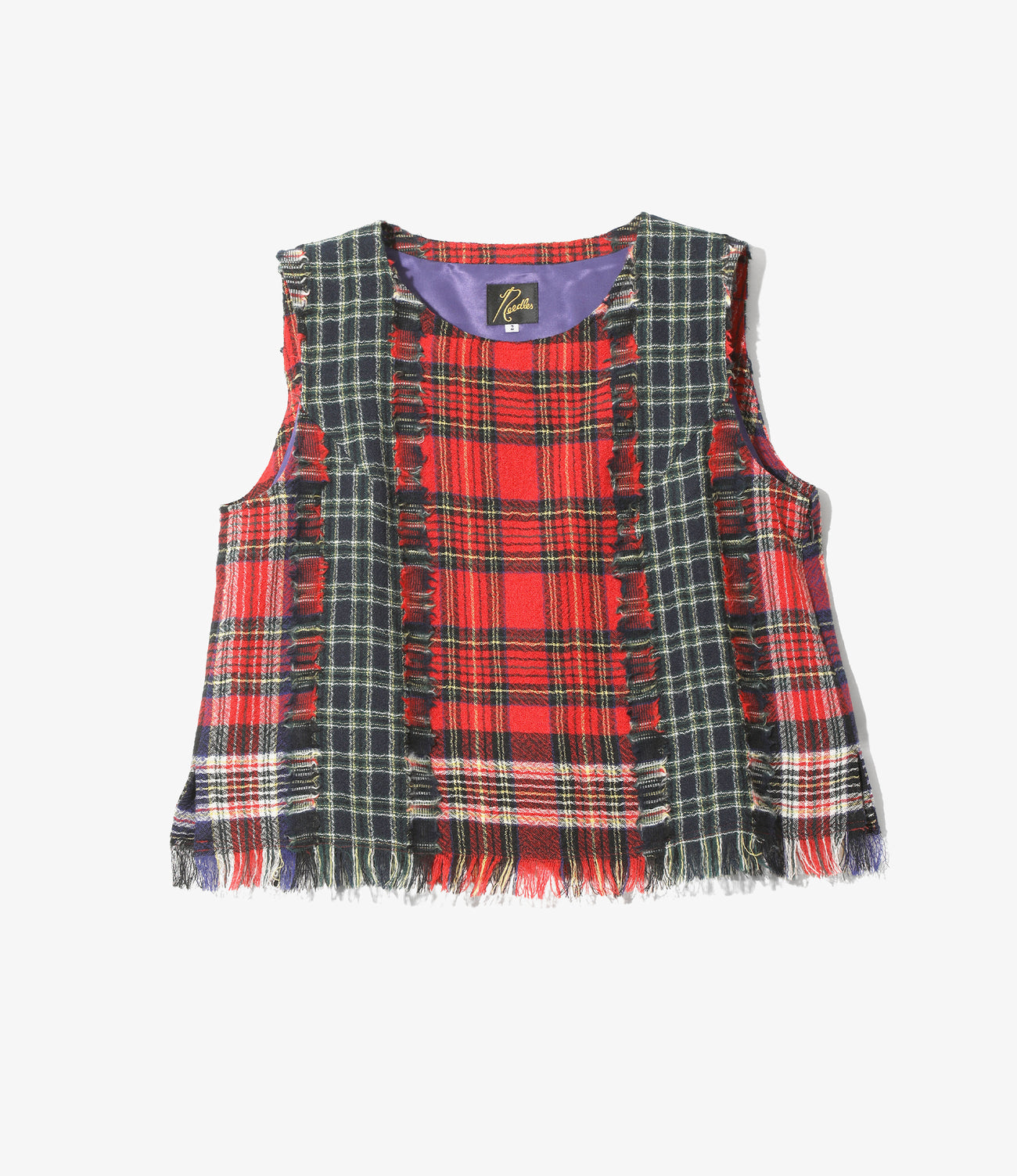 C.C. Vest - Wool Tartan Plaid