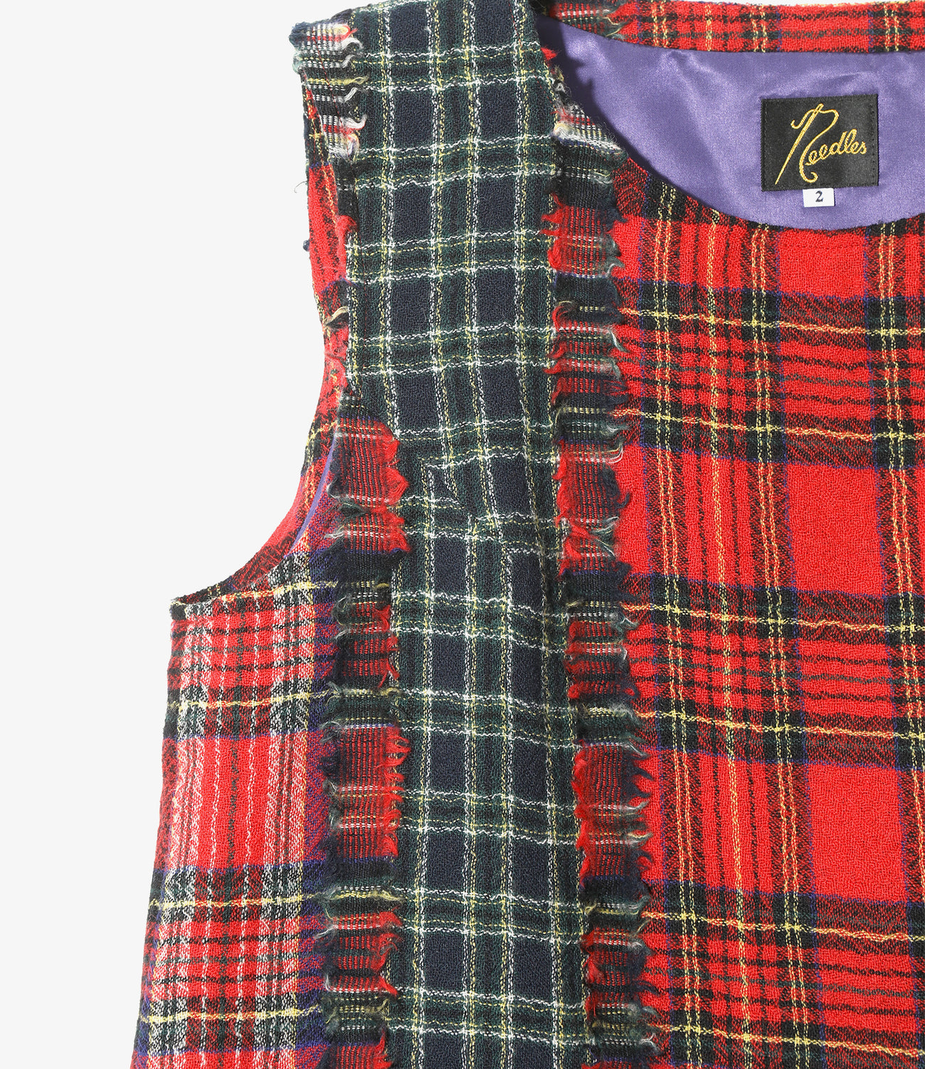 C.C. Vest - Wool Tartan Plaid