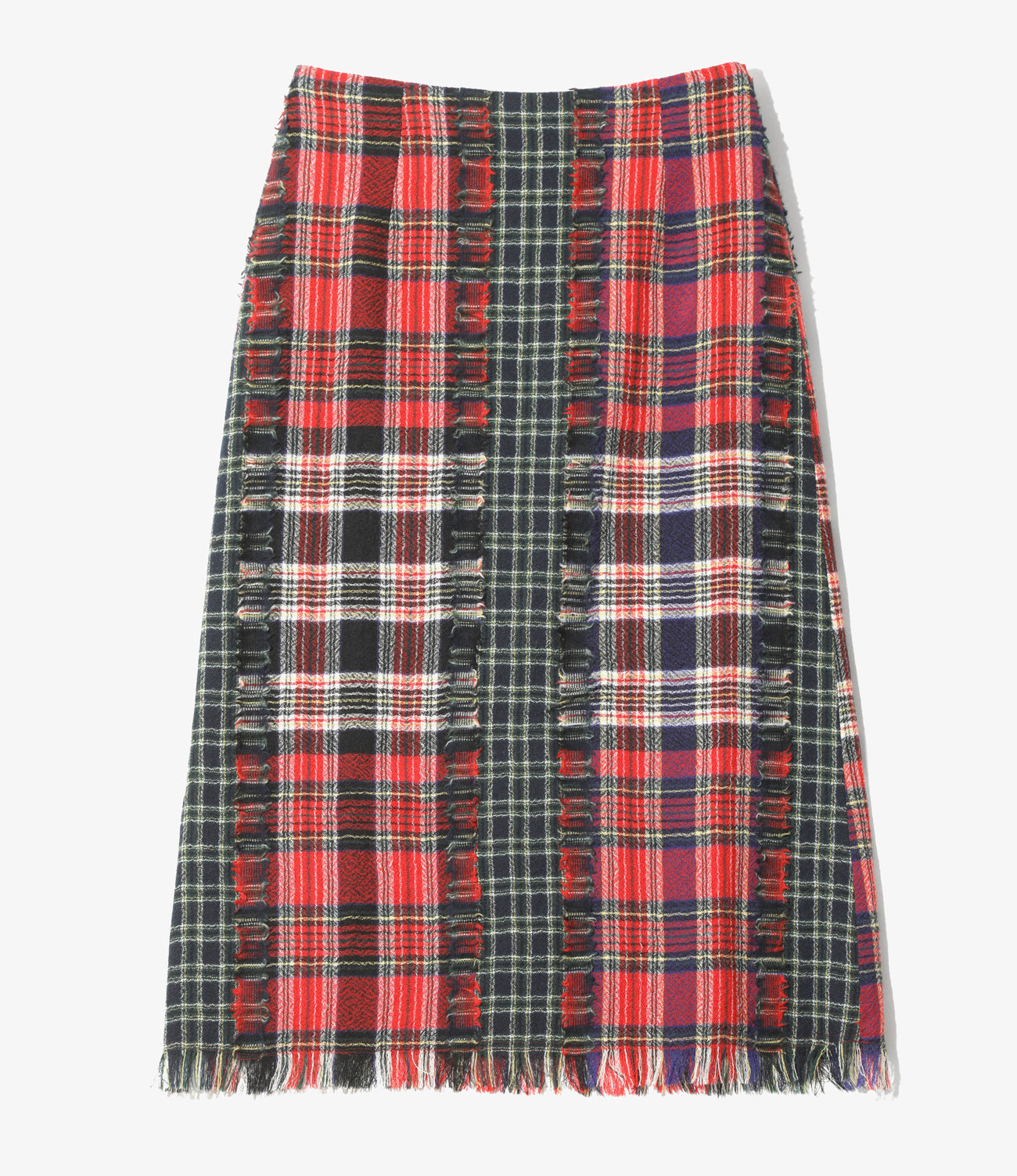 C.C. Skirt - Wool Tartan Plaid