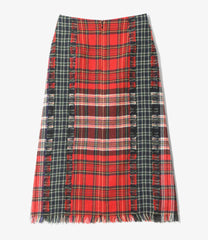 C.C. Skirt - Wool Tartan Plaid