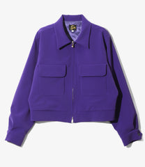 Short Sports Jacket - Poly D.Cloth Stretch