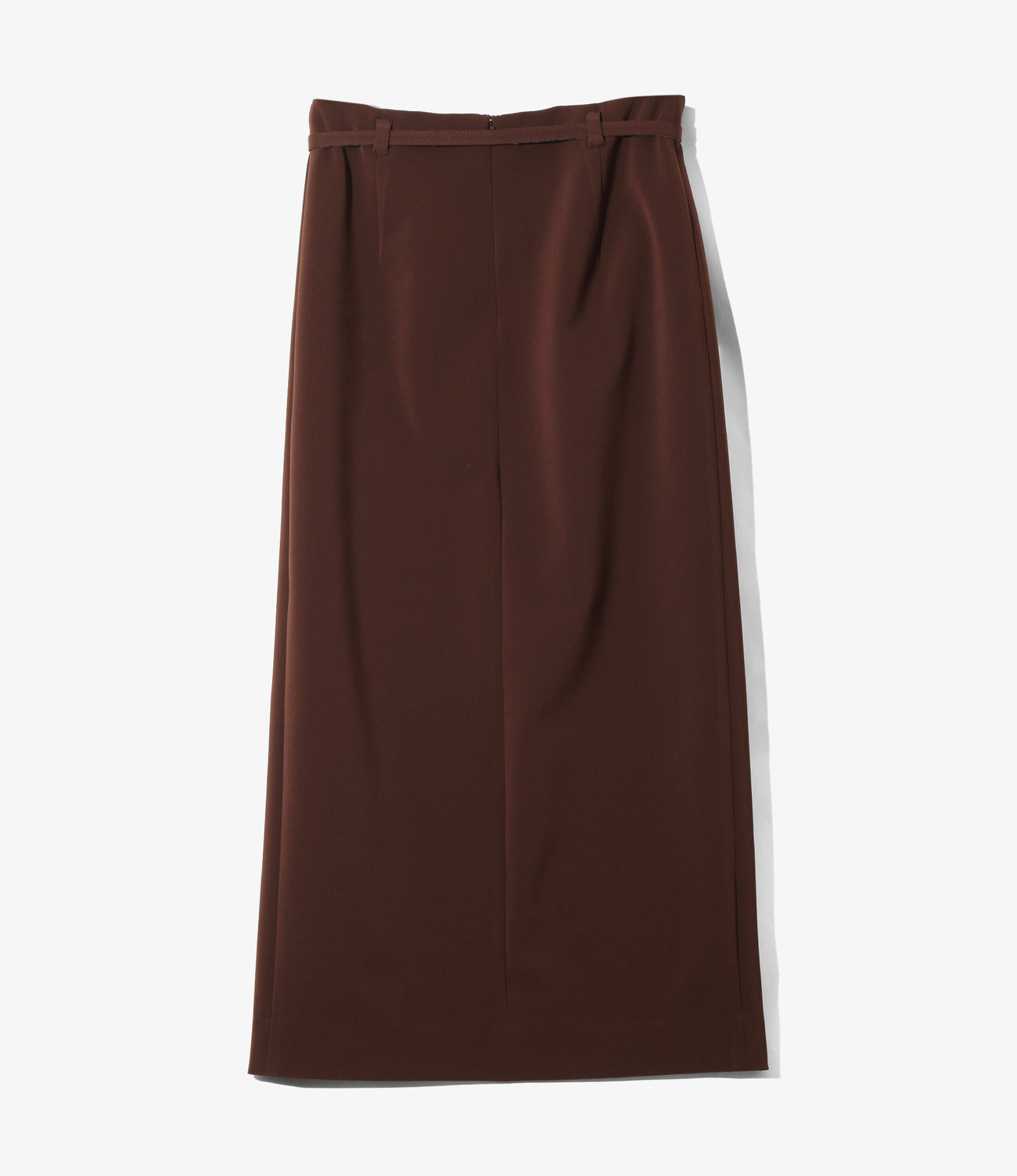 Slit Pencil Skirt - Poly D.Cloth Stretch