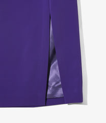 Slit Pencil Skirt - Poly D.Cloth Stretch