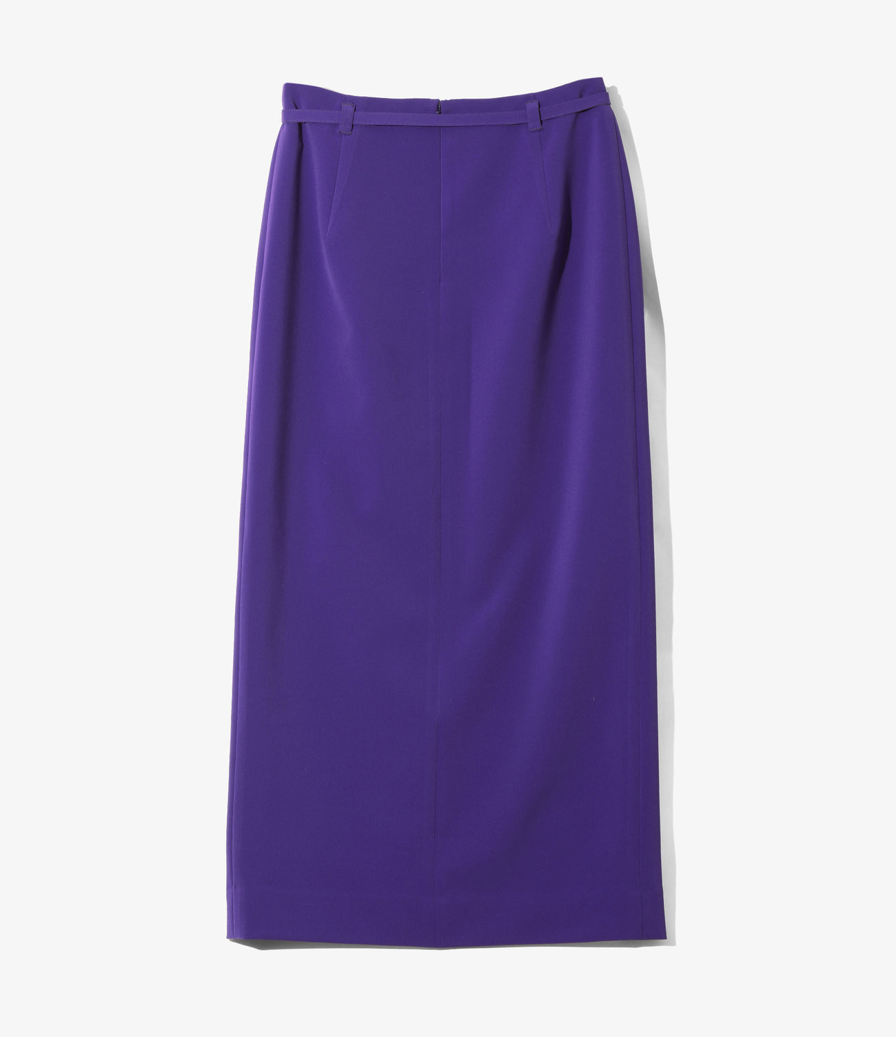 Slit Pencil Skirt - Poly D.Cloth Stretch