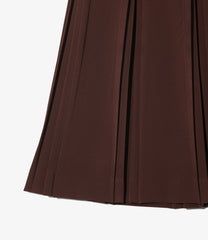 Inverted Pleats Skirt - Poly D.Cloth Stretch