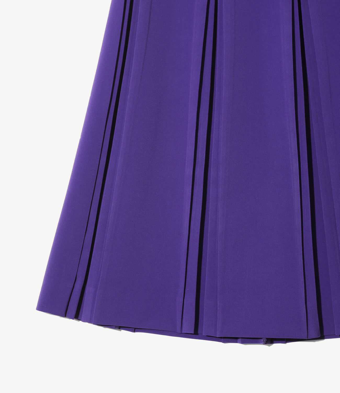 Inverted Pleats Skirt - Poly D.Cloth Stretch