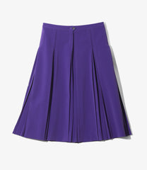 Inverted Pleats Skirt - Poly D.Cloth Stretch