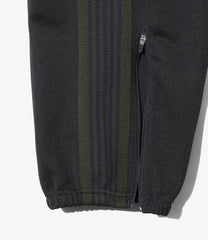Zipped Track Pant - Poly Smooth