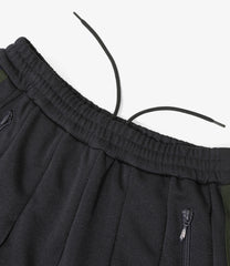 Pleated Track Skirt - Poly Smooth