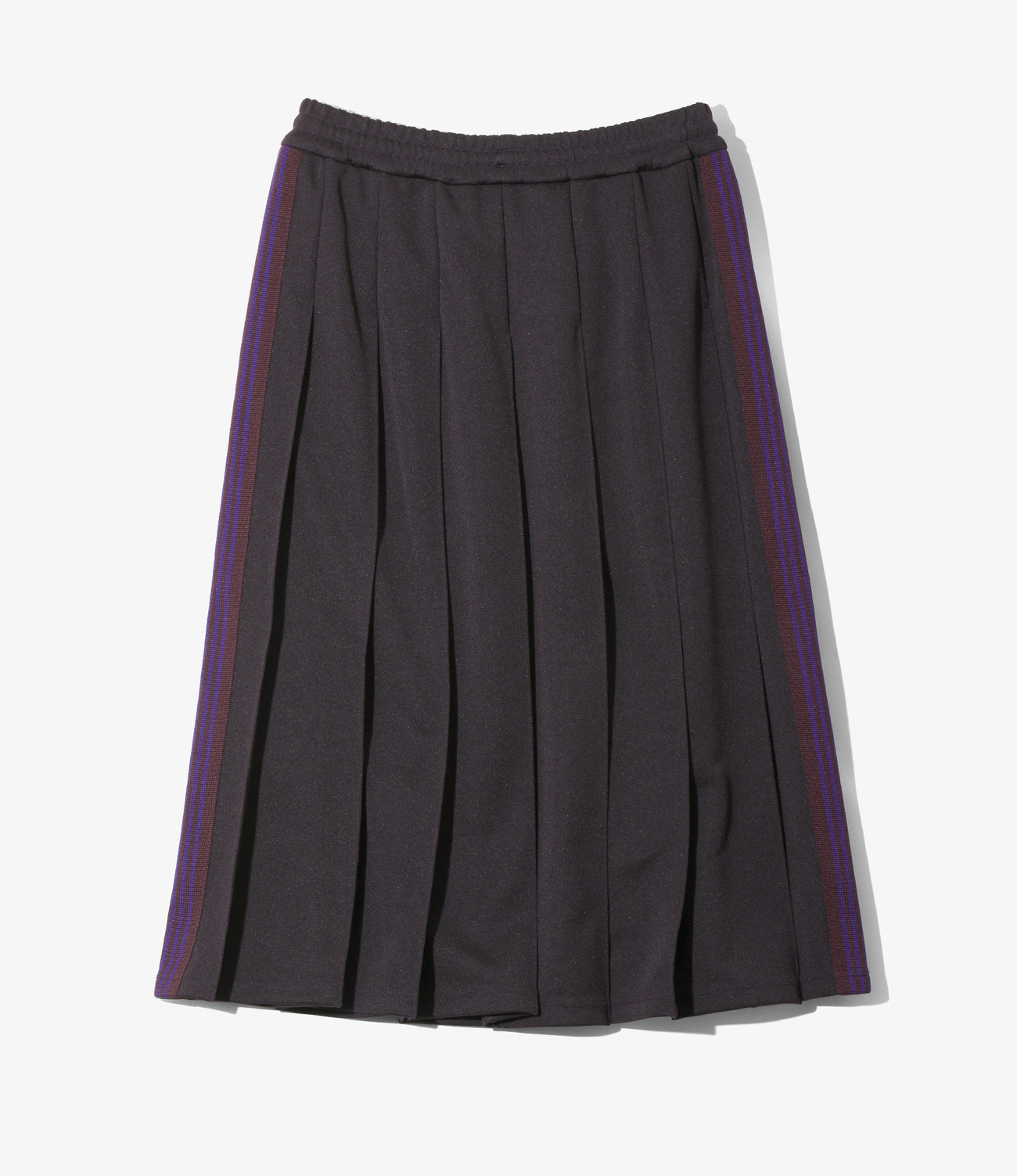 Pleated Track Skirt - Poly Smooth