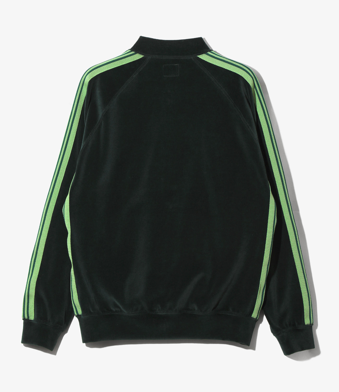 Rib Collar Track Jacket - C/PE Velour