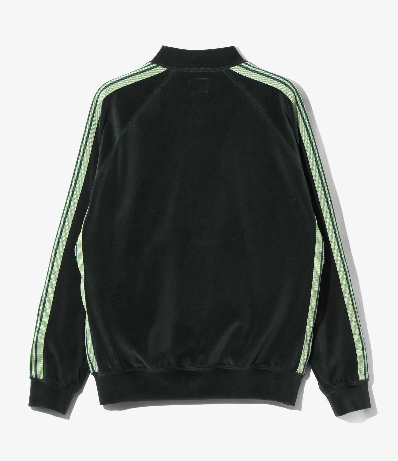 Rib Collar Track Jacket - C/PE Velour