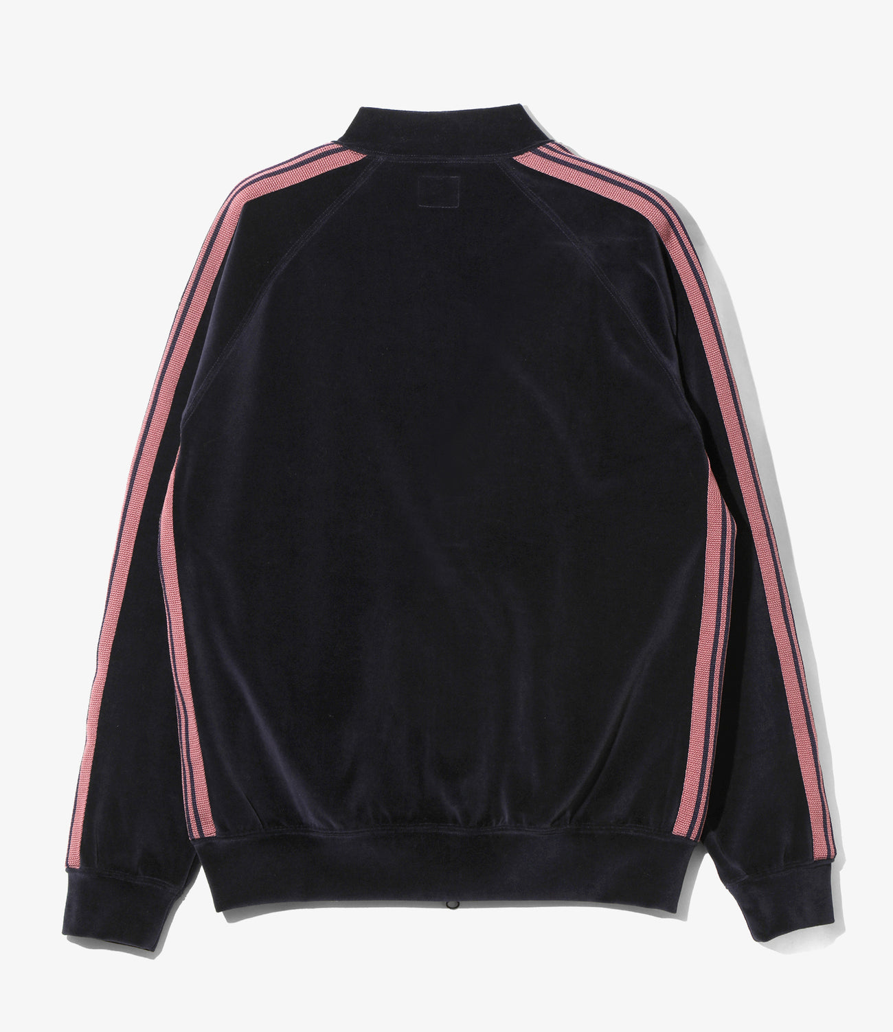 Rib Collar Track Jacket - C/PE Velour