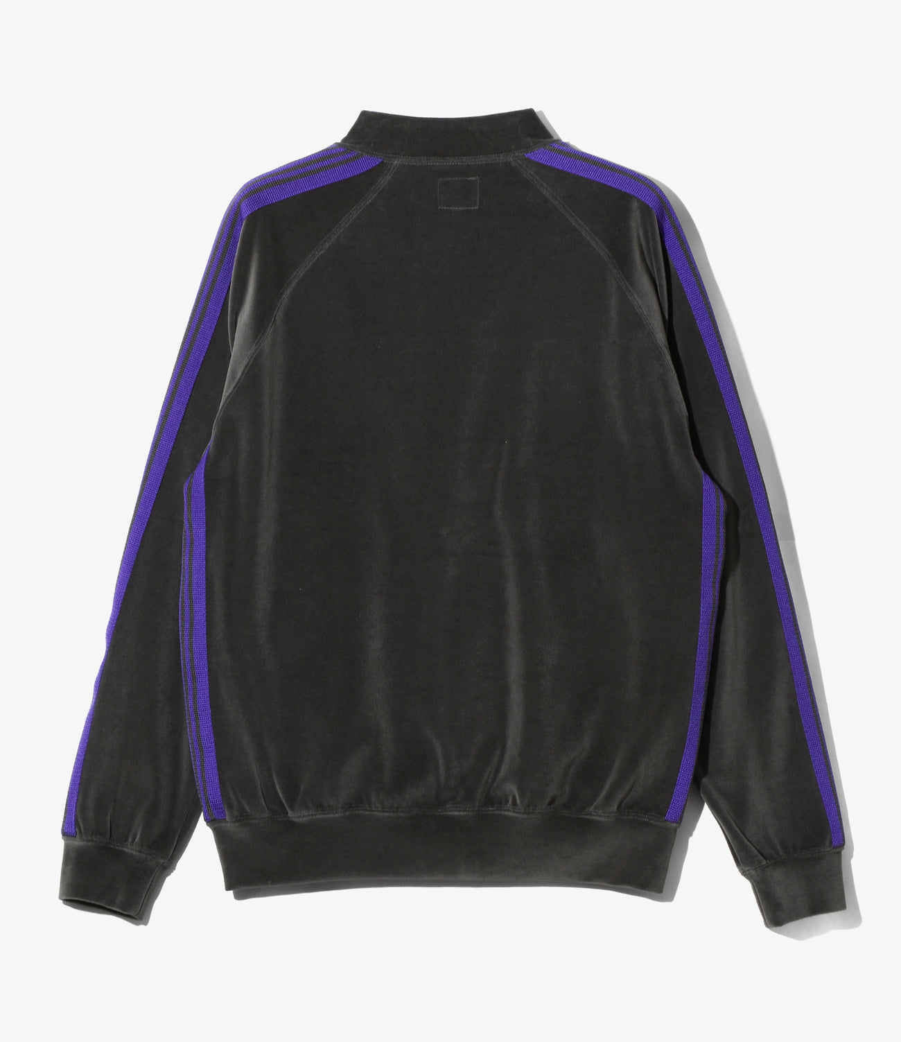 Rib Collar Track Jacket - C/PE Velour