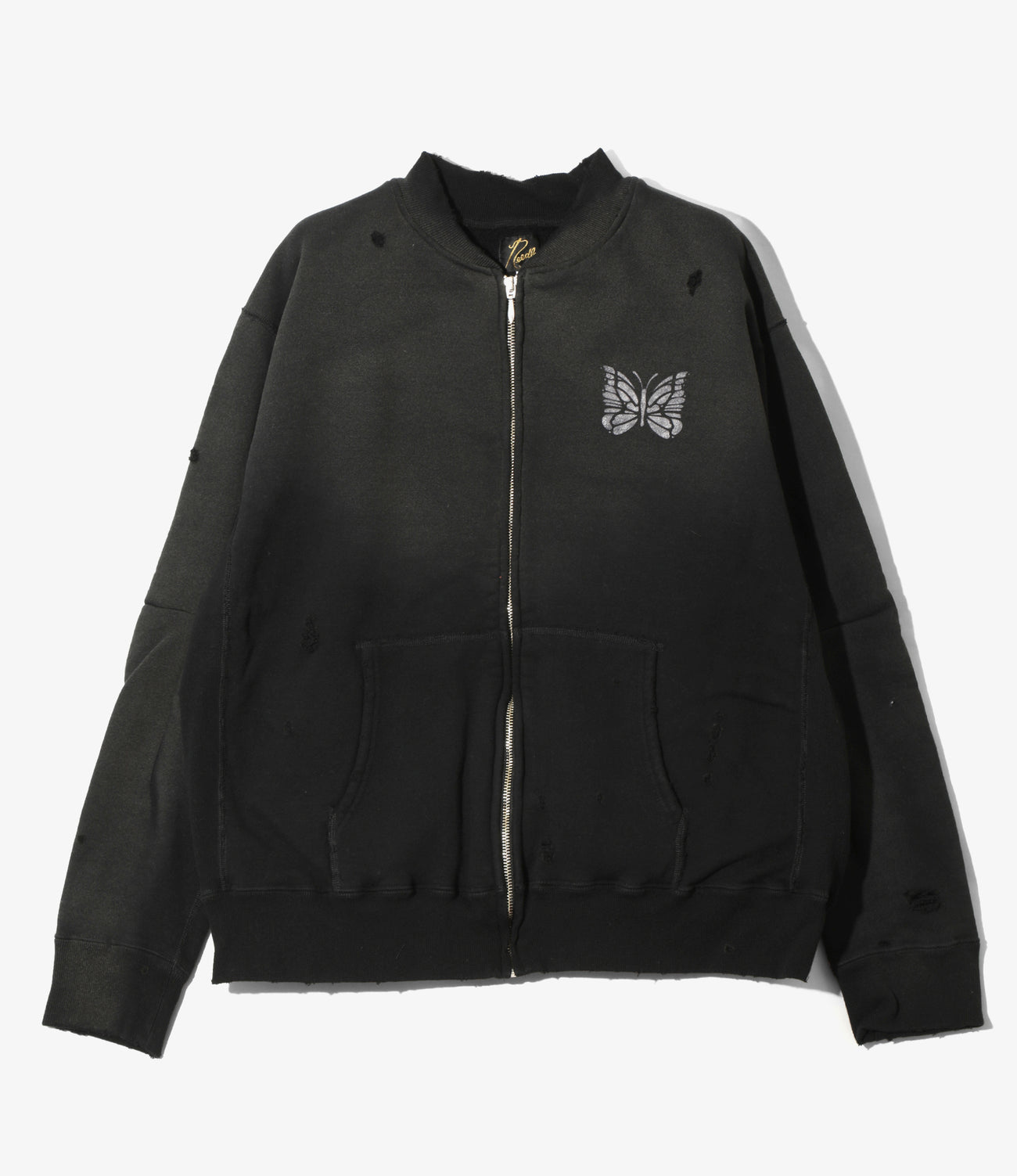 Deconstructed Zipped Sweat