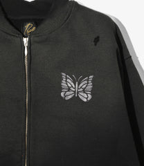 Deconstructed Zipped Sweat