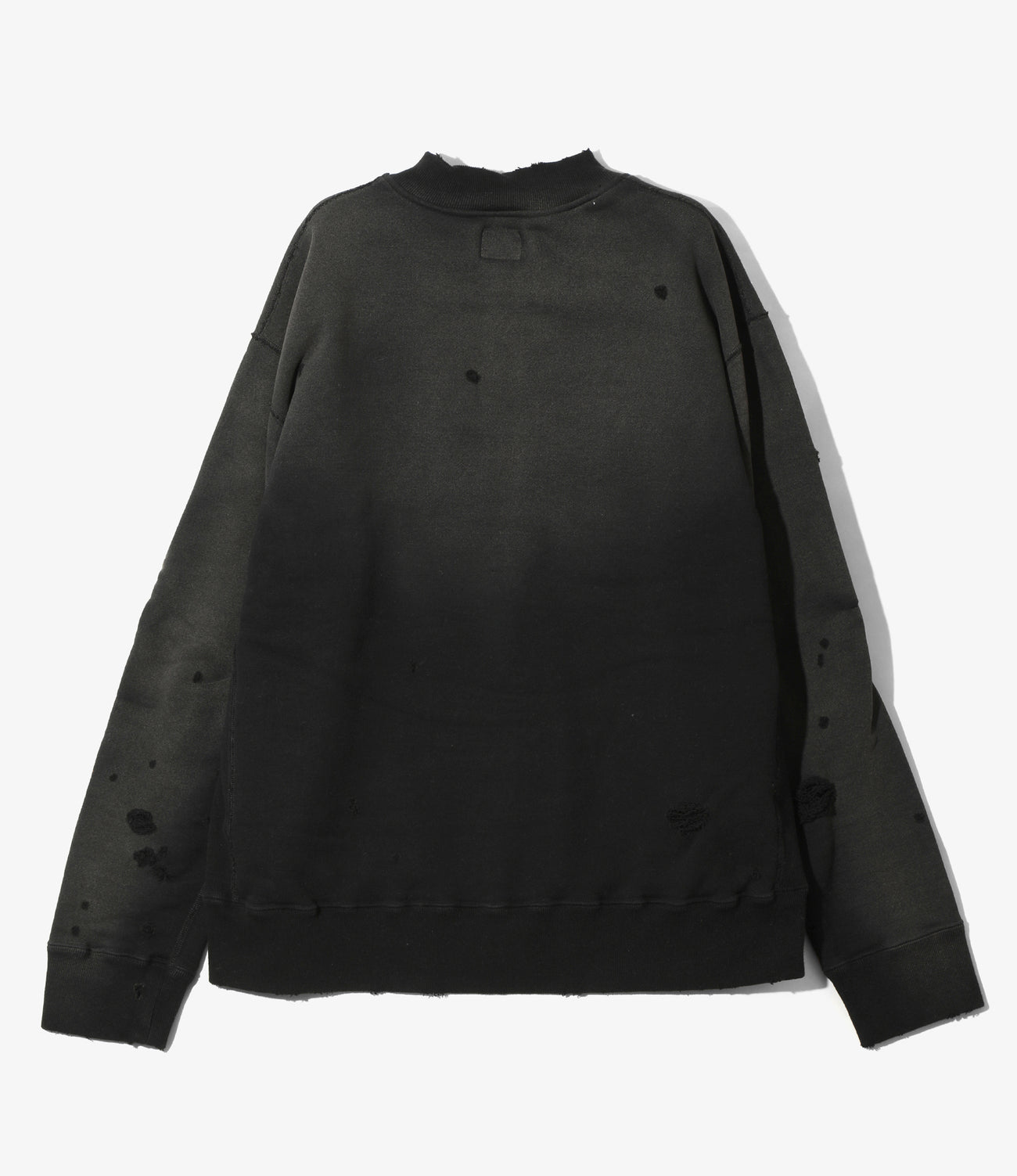 Deconstructed Zipped Sweat