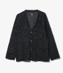 V Neck Cardigan - Feather Tulle