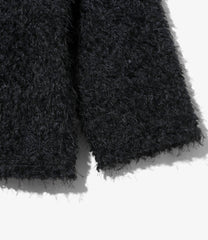 V Neck Cardigan - Feather Tulle