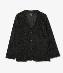 V Neck Cardigan - Feather Tulle