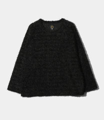 L/S U Neck Tee - Feather Tulle