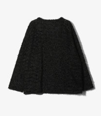 L/S U Neck Tee - Feather Tulle