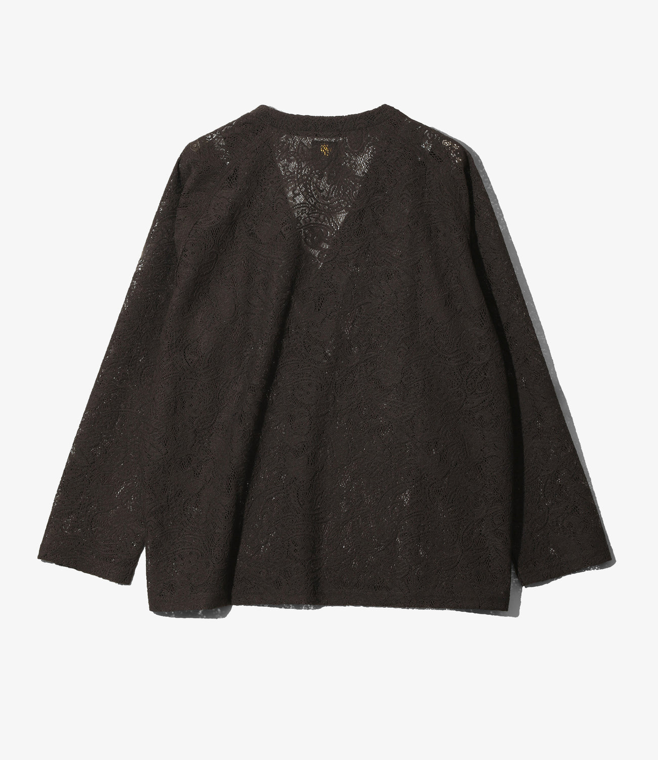 V Neck Cardigan - Paisley bulky Lace