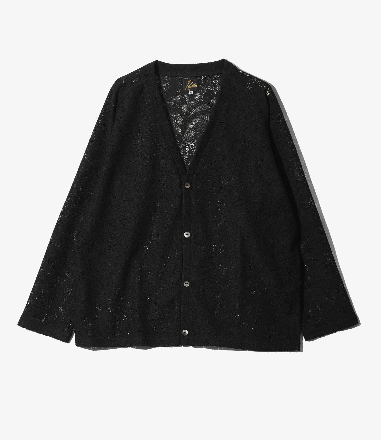 V Neck Cardigan - Paisley Bulky Lace