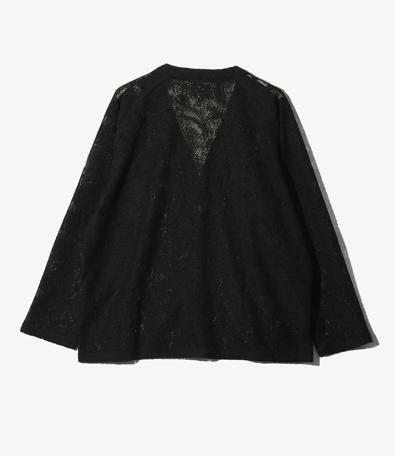 V Neck Cardigan - Paisley Bulky Lace