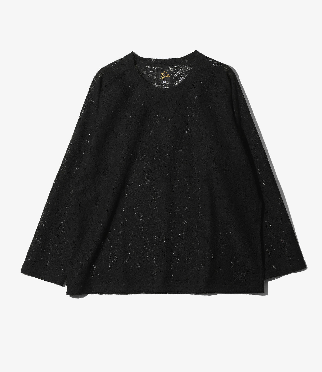 L/S U Neck Tee - Paisley Bulky Lace