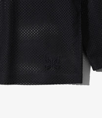 V Neck Cardigan - Geometric Raschel Lace