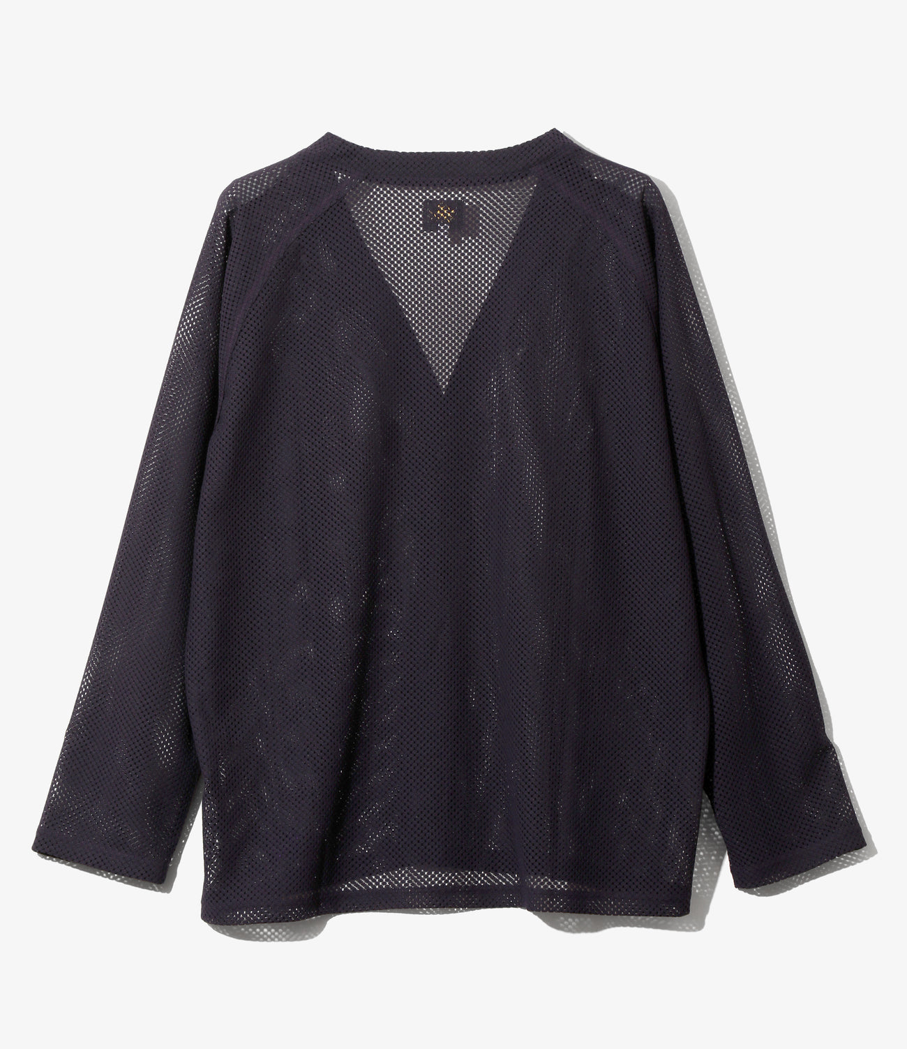 V Neck Cardigan - Geometric Raschel Lace
